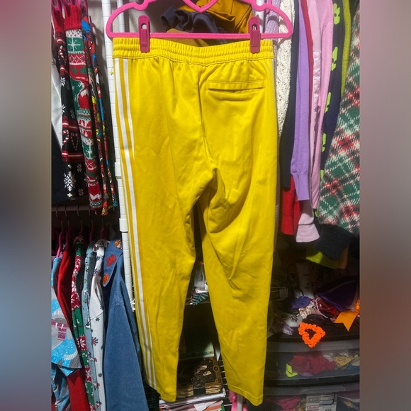 Bright Yellow Adidas Track Pants 💛✨ - Picture 2 of 3